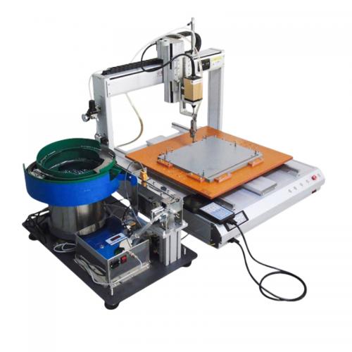 Automatic screw locking machine